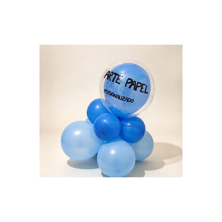 Balão Simples Personalizado - modelo 1