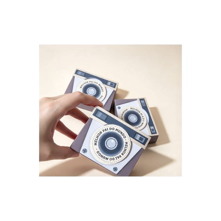 Caixa Câmera com Fotos Estilo Polaroid - modelo 5