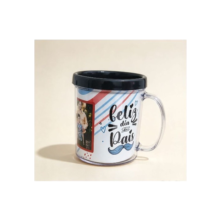 Caneca Acrílica Personalizada - modelo 3
