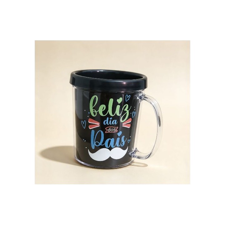 Caneca Acrílica Personalizada - modelo 4