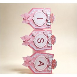 Bandeirinha Personalizada para Festa - modelo 1