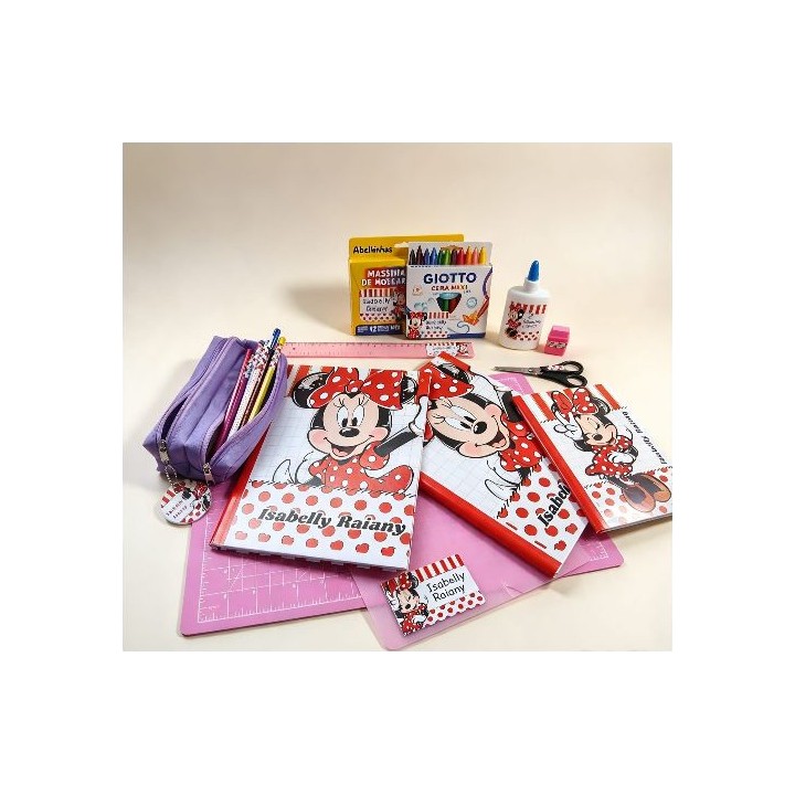 Kit de Personalização de Material Escolar - modelo 2