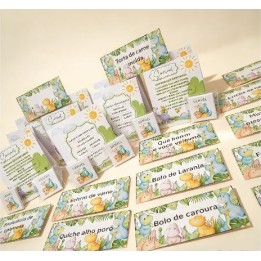Kit de Papelaria Personalizada para Chá de Bebê - modelo 1