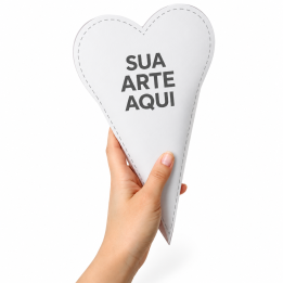 Buquê Coração Personalizado com Doces - Sua arte aqui