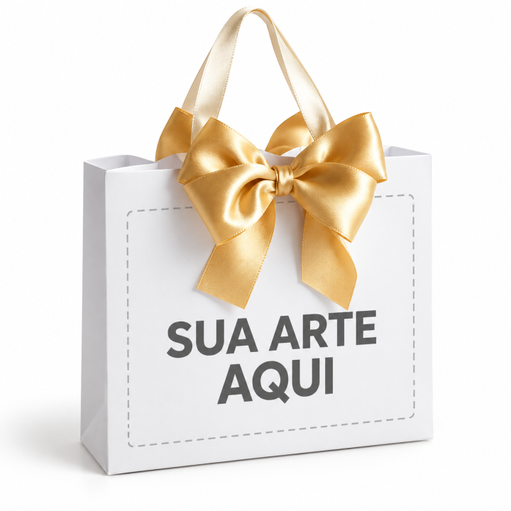 Sacola M Personalizada - Sua arte aqui
