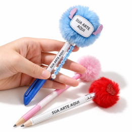 Canetas e Lápis Personalizados - Sua arte aqui